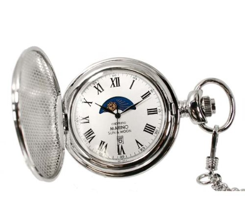 [マリノキャピターノ]MARINO capitano 懐中時計 サン&ムーン搭載懐中時計 MC 137-1 ユニセックス