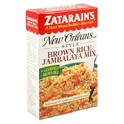 Zatarain's New Orleans Style Brown Rice Jambalaya Mix, 6-Ounce Boxes (Pack of 12)