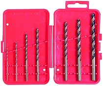 Vermont American 12185 Sidewinder 7 Piece 1/16-Inch to 1/4-Inch Twist Drill Bit Assortment in Plastic Case