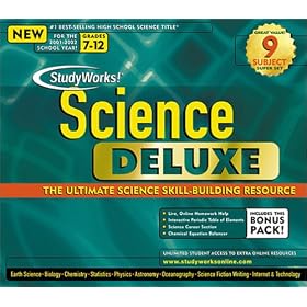 Click here to buy StudyWorks Science Deluxe 5.0 by Mathsoft.