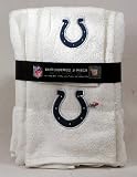 Indianapolis Colts NFL 3 PC Embroidered Bath Towel Set