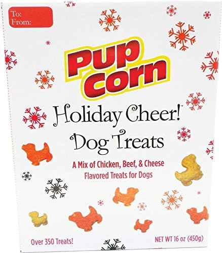 486099 Pupcorn Healthy Dog Treats Assorted, 16 Oz, 1Piece