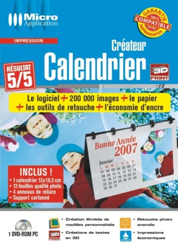 Calendrier Créateur
