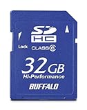 BUFFALO Class6 SDHCJ[h 32GB RSDC-G32GC6