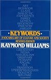 Keywords : A Vocabulary of Culture and Society