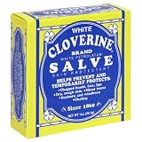 Review Cloverine  / White Cloverine Salve, White Petrolatum Skin Protectant, 1 oz (28.4 g) (Pack of 6)