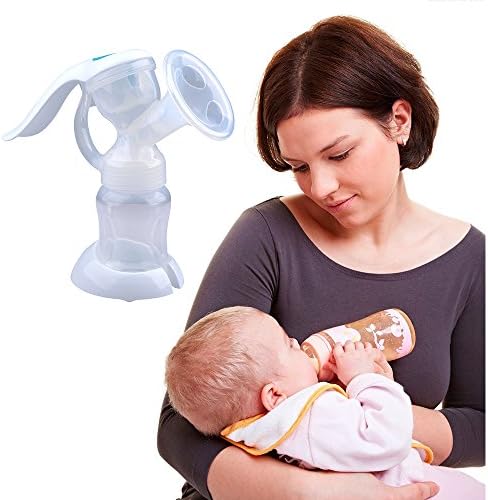 Gland Electronics® Harmony Manual Breast Pump Portable Baby Feeding PP White
