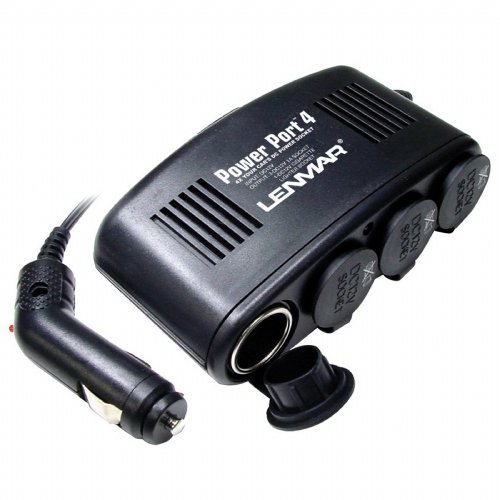 4-into-1 DC Auto Adapter By Lenmar