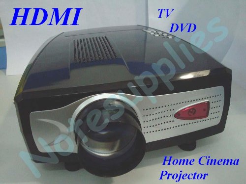 Hd Hdmi 1080i LCD Home Cinema Projector Tv DVD Laptop Entertainment Movie Game Projector