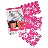 Snazaroo Face Paint Stencils - Girls Fantasy, Set of 6