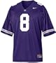 Kansas State Wildcats #8 College Football Jersey By Nike (XL=48)
