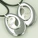 Lucky Best Friends Ying Yang Hematite Gems Friendship Necklaces