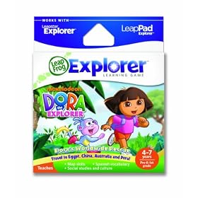 LeapFrog Leapster Explorer Learning Game: Dora the Explorer