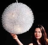 AMSTYLE Design Hängeleuchte SNOWBALL , 20Watt E14 Lampe