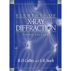 Elements of X-ray Diffraction (Pie)