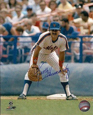 Autographed/Hand Signed Keith Hernandez New York Mets 8x10 Photo
