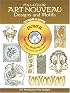 Full-Color Art Nouveau Designs and Motifs CD-ROM and Book (Dover Pictorial Archives)