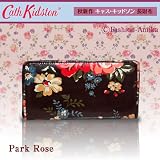 「財布・長財布 Cath Kidston-キャスキッドソン- 財布 2011秋冬新作 レディース長財布 【並行輸入品】 (Park Rose 茶)」の画像
