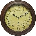 The Haven - Rust Metal Wall Clock