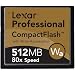 Lexar Media 512 MB 80x Pro Series Compact Flash Card (CF512-80-380)
