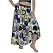 Womens Silk-like handkerchief hem skirt. - X-Large