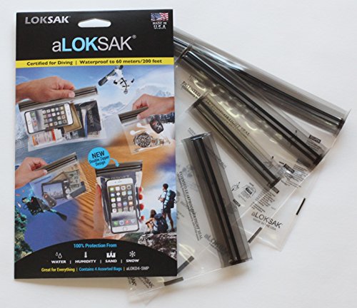 LOKSAK aLOKSAK Waterproof Bags - Small Multipack (4.75
