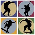 Teenifexs Skateboard Silhouette