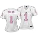 Colts Reebok Women's NFL Pink Ribbon Jersey