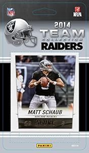 Oakland Raiders 2014 Score NFL Football Factory Sealed 10 Card Team Set with Darren Mcfadden, Matt Schaub, Khalil Mack Plus