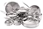 Anolon ANO30164 12-Piece Commercial Clad Cookware Set