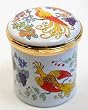 Enamel Box - Birds of Paradise