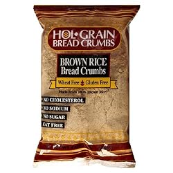Holgrain Bread Crumbs, Rice, 4-Ounce Packages (Pack of 12)