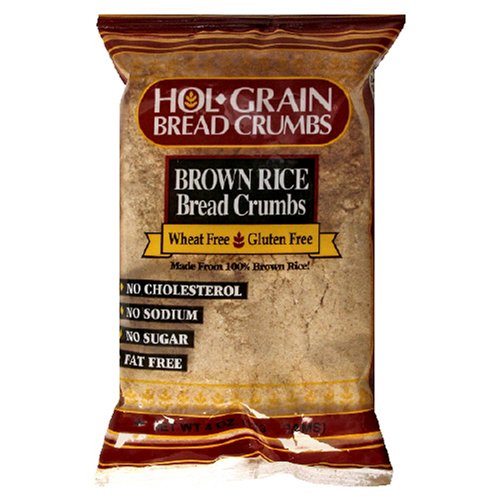 Holgrain Bread Crumbs, Rice, 4-Ounce Packages (Pack of 12) by Holgrain