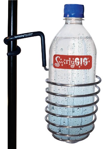 SwirlyGig SG1010 Drink Holder for 1/2 Tubing, Chrome