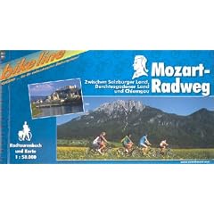 Mozart-Radweg: Zwischen Salzburger Land, Berchtesgadener Land und Chiemgau. Ein original bikeline-Radtourenbuch