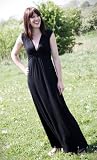 Diana Maternity/Breastfeeding Maxi Dress Size Large