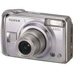 FujiFilm A820 Digitalkamera (8 Megapixel, 4-fach opt. Zoom, 6,4 cm (2,5 Zoll) Display)