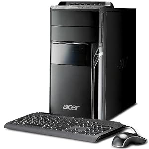 Acer Aspire M3201 Desktop-PC (AMD Phenom X4 9550 2.2GHz, 4GB RAM, 320GB HDD, ATI HD4850, DVD, Vista Home Premium)