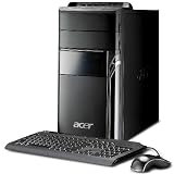Acer Aspire M3201 Desktop-PC (AMD Phenom X4 9550 2.2GHz, 4GB RAM, 320GB HDD, ATI HD4850, DVD, Vista Home Premium)von "Acer"
