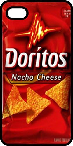 Nacho Cheese Doritos Bag Black Plastic Case for Apple iPhone 4 or iPhone 4s