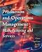 Books : Production and Operations Management: Manufacturing and Services (The Irwin/McGraw Hill Series)