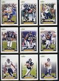 2006 Score San Diego Chargers Football Card Complete Set of 13 Cards including LaDainian Tomlinson and Philip Rivers plus rookie cards of Brett Elliott, Malcom Floyd, and Charlie Whitehurst.