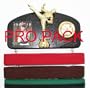 Martial arts belt display with a KICK ! PRO PACK MSR.