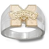 Mississippi State University M State Ring Sz 10.5 (14kt)