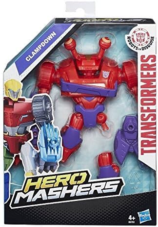 Transformers Hero Mashers Clampdown Figure by Hero Mashers
