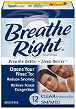 Breathe Right Clear Nasal Strips Small / Medium - 12 Each