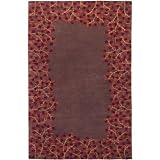 Athena Chocolate Contemporary Rug Size: 8 x 11