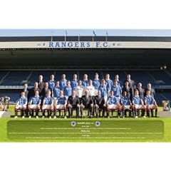 1art1 51134 Fu�ball - Rangers, Mannschaftsfoto 10/11 Poster 91 x 61 cm