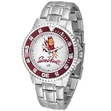 Arizona State Sun Devils NCAA "Competitor" Mens Watch (Metal Band)