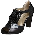 Taryn Rose Women's Cheval-Nap Peep Toe Lace Up Pump